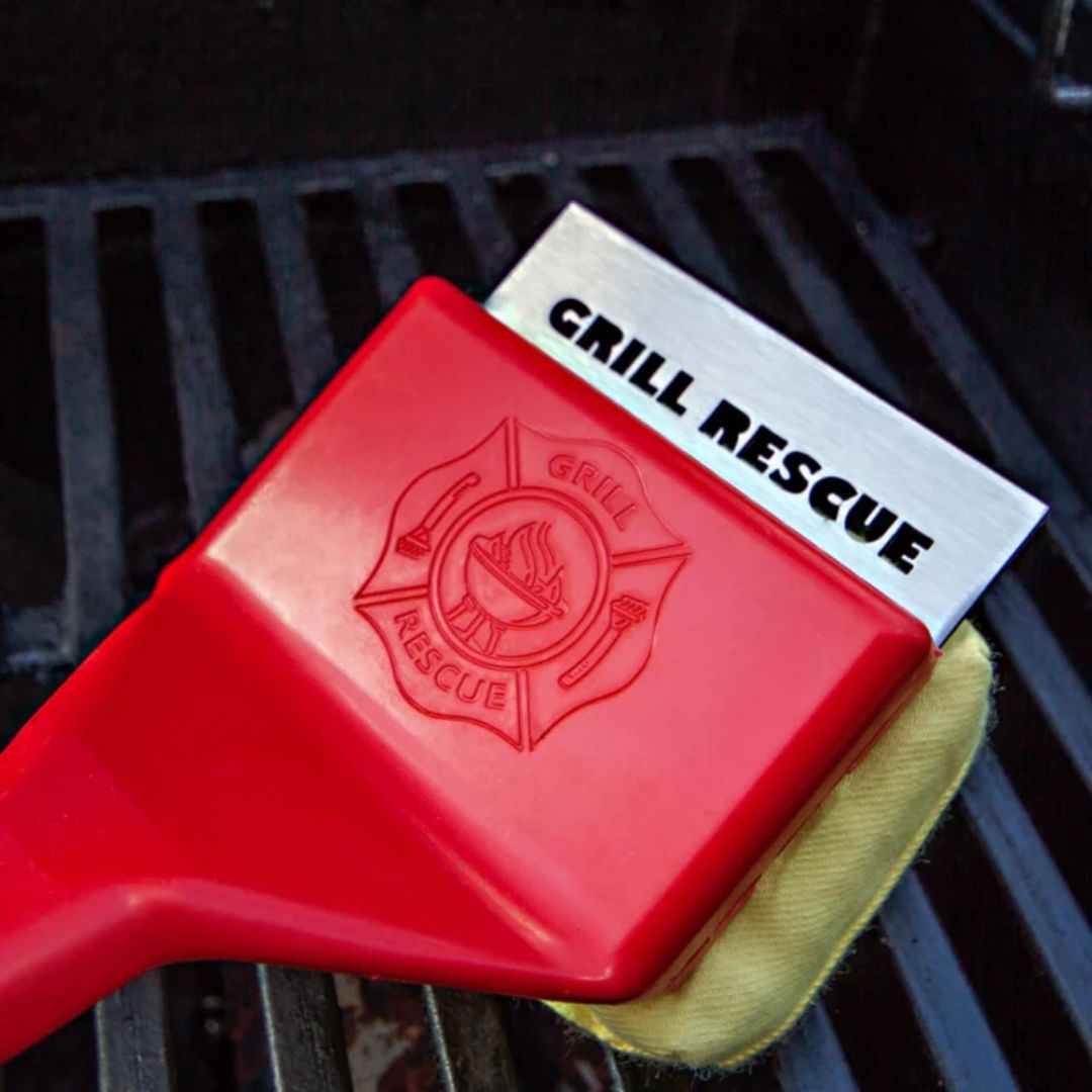 Grill Rescue™ Griddle Brush – Bristle-Free