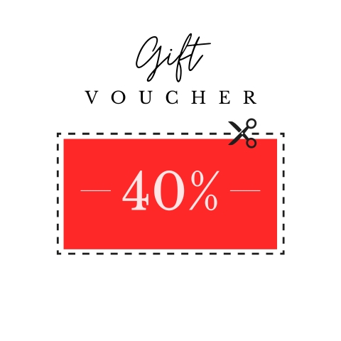 40% Off Gift Card for your next purchase