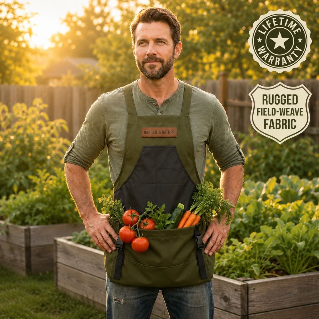 THE GRANGE CARRIER - Hands-Free Harvest Apron