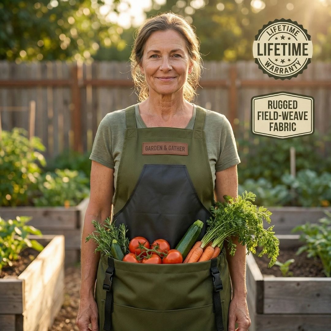 THE GRANGE CARRIER - Hands-Free Harvest Apron