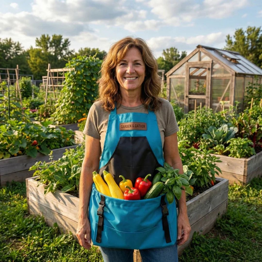 THE GRANGE CARRIER - Hands-Free Harvest Apron
