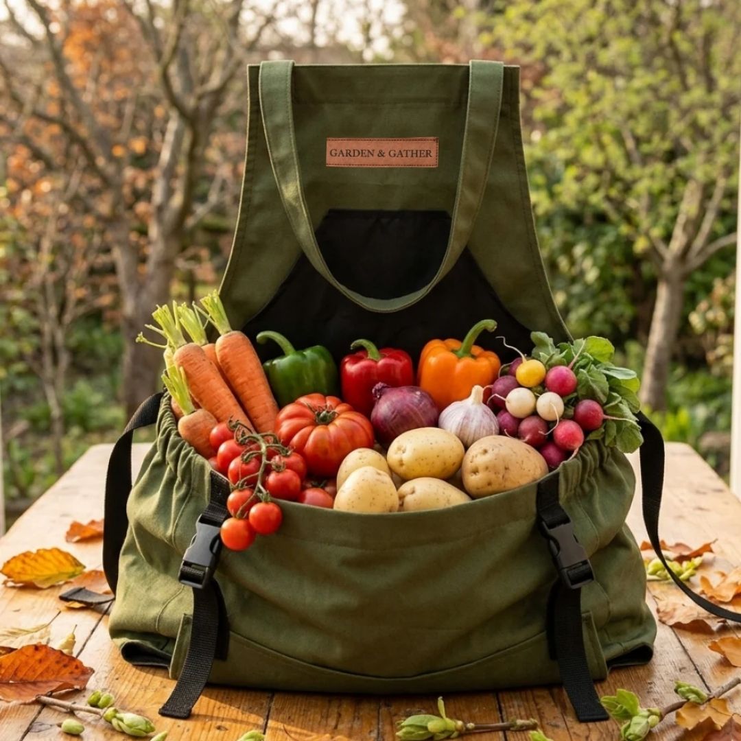 THE GRANGE CARRIER - Hands-Free Harvest Apron