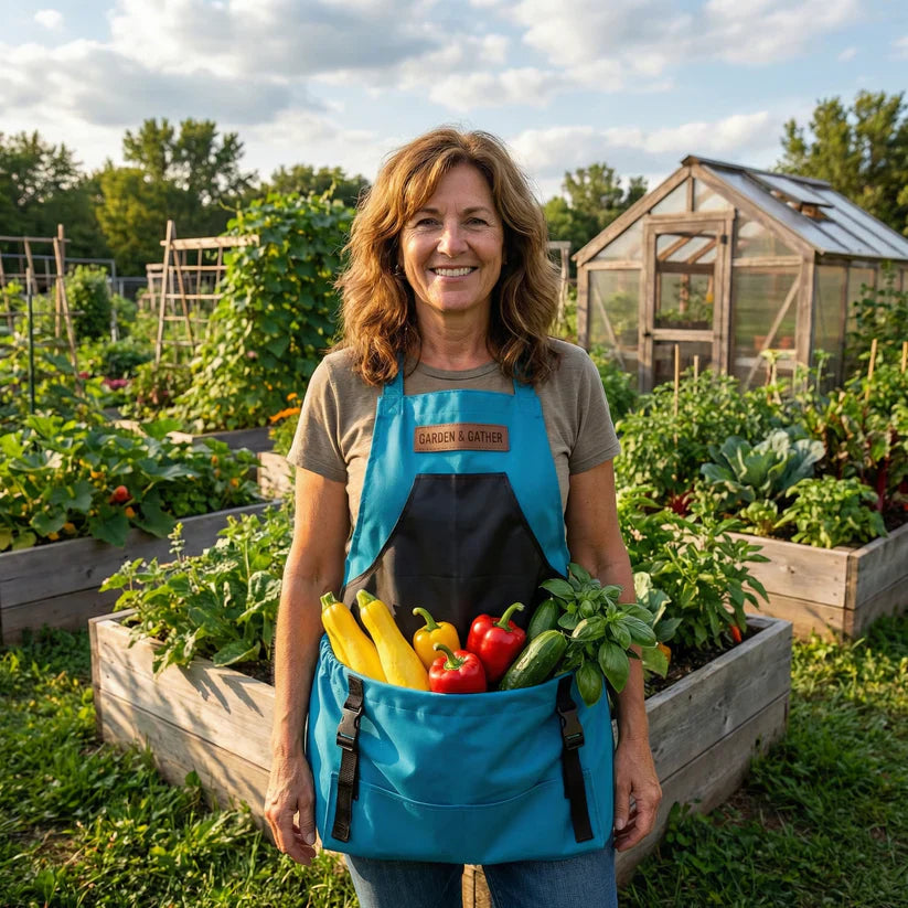 THE GRANGE CARRIER - Hands-Free Harvest Apron